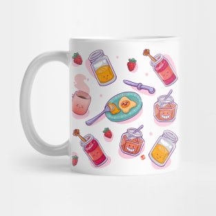 Happy breakfast texture Mug